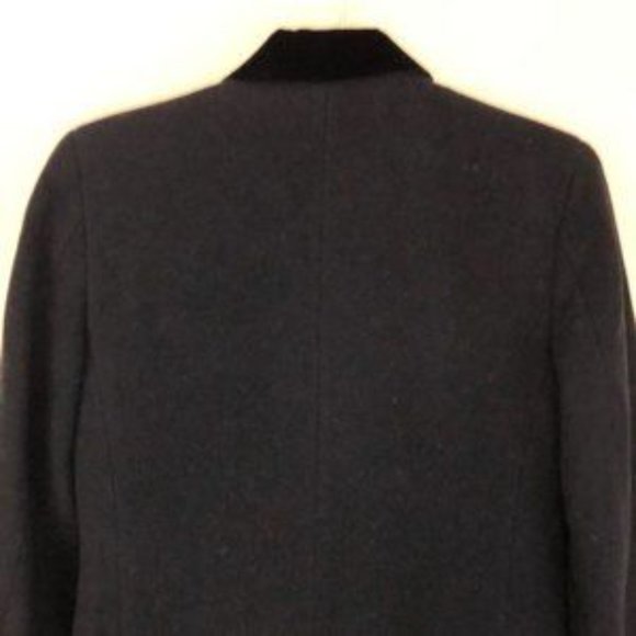 POLO Black Wool Blend Coat - Picture 9 of 9